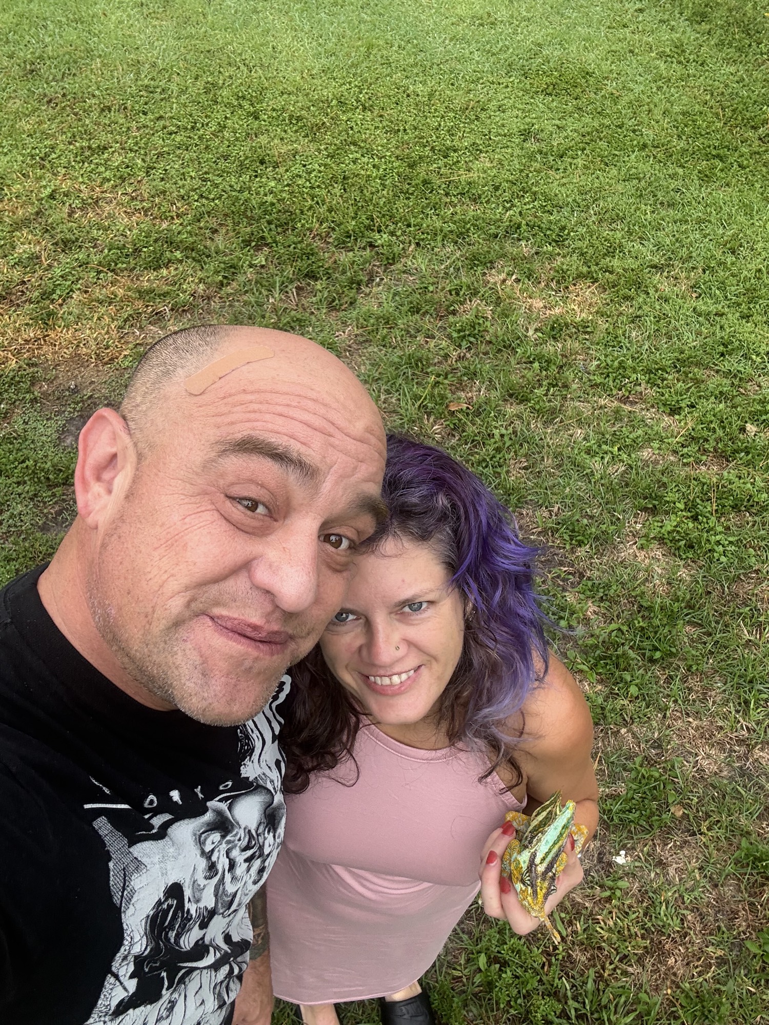 Luis & Tiffaney outdoors